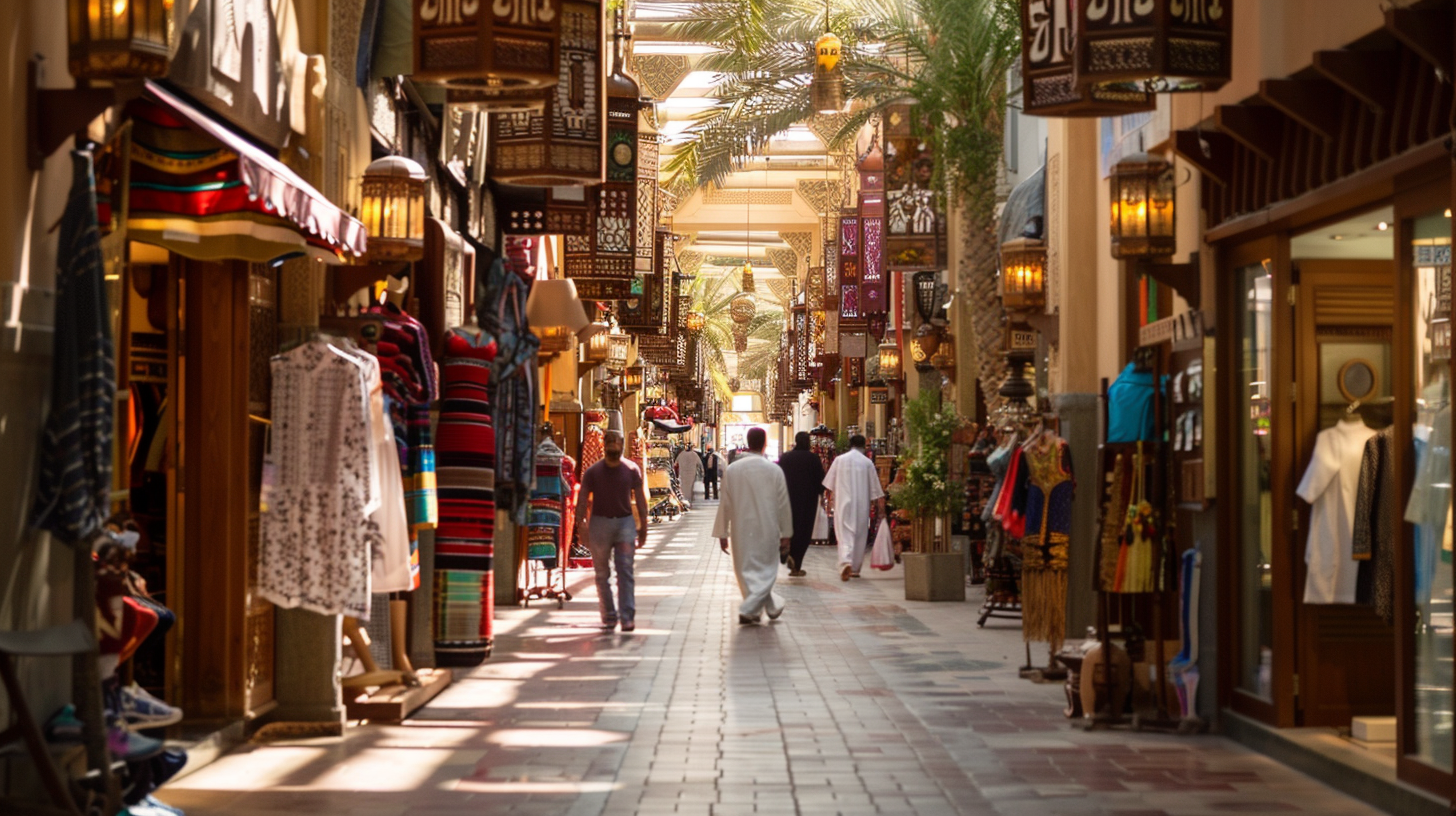 Bazaar in Dubai
